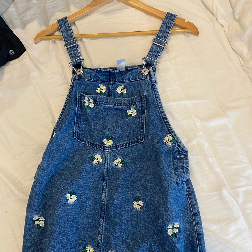 H&M Flower Jean Dress